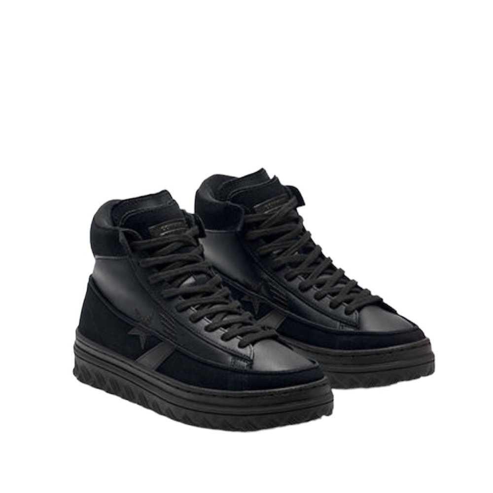 Converse Women's Size 6 169478C Black Ice Pro Leather X2 High Sneakers